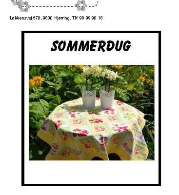 Sommerdug