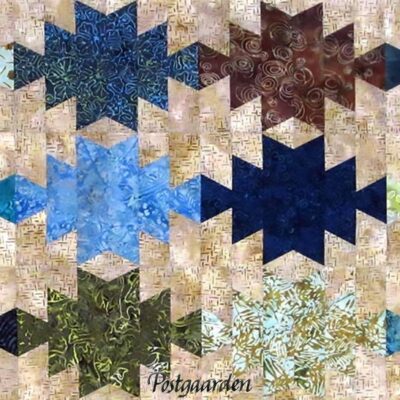 CLPKMO002 Keystone table runner mønster