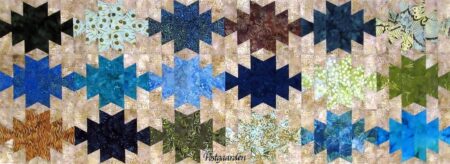CLPKMO002 Keystone table runner mønster