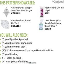 CLPDHE008 Blooming Stars Runner materialeliste