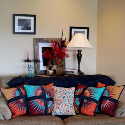 CLPQLT004 Desert Sunset Pillow Set mønster