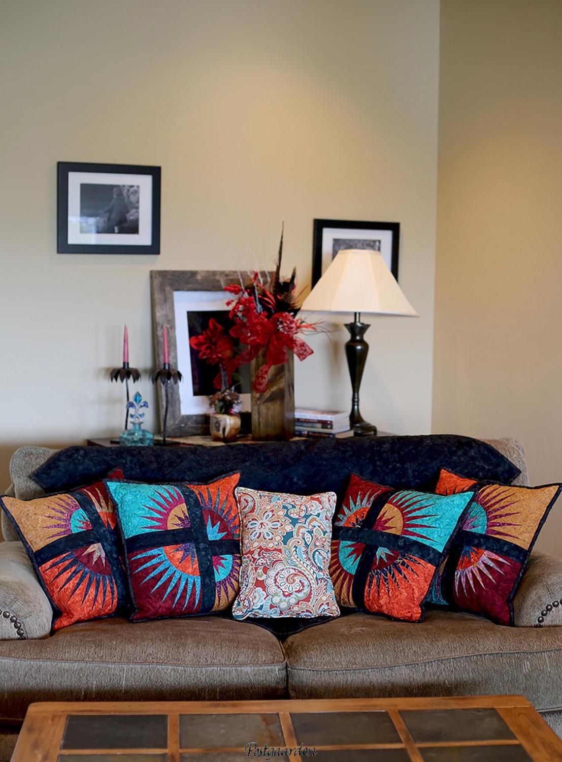 CLPQLT004 Desert Sunset Pillow Set mønster