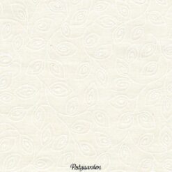 7216 Hvid med grene og blade patchworkstof