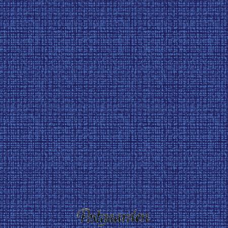 7732 koboltblå med stofstruktur patchworkstof - postgaarden.com
