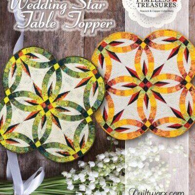 Wedding Star Table Topper - patchworkmønster