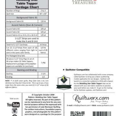 Wedding Star Table Topper