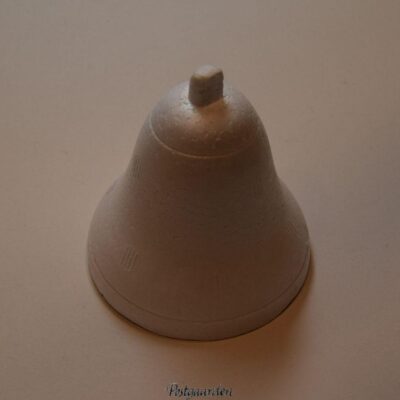 Klokke med top massiv 6 cm Styropor