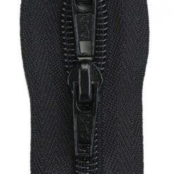 Sort Taskelynlås 46 cm (18")