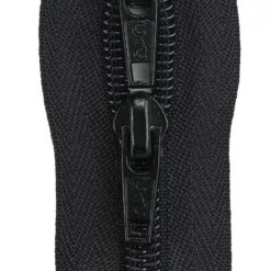 Sort Taskelynlås 55 cm (22")