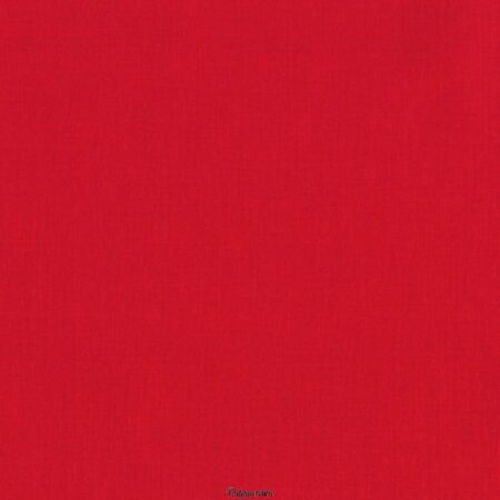 7296 Rød ensfarvet patchworkstof - Kona RED