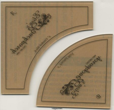 4" Drunkards Path
