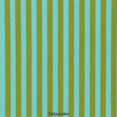7304 Grøn Tyrkis Strib Tula Pink Patchworkstof