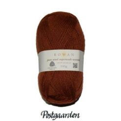106 - Rust Pure Wool Superwash Worsted Rowan Garn