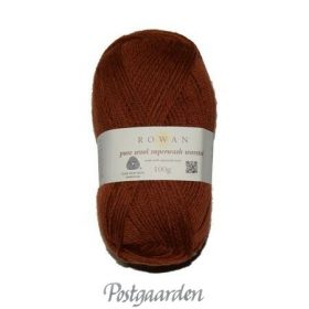 106 - Rust Pure Wool Superwash Worsted Rowan Garn