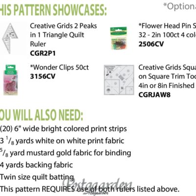 CLPJAW068 Snails Trail al Fresco - materialeliste