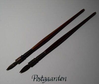 Penneskafter snoet eller lige