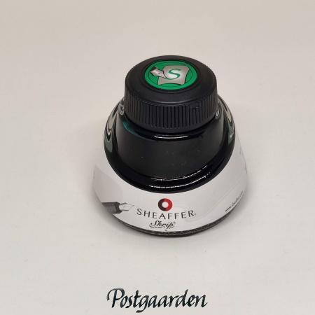 94251 Sheaffer grøn ink calligraphy kalligrafi blæk - postgaarden.com