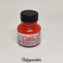 Calli scarlet daler rowney kalligrafi blæk - postgaarden.com