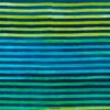 7363 - Tyrkis blå strip - Bali batik