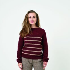 899002 Stribet Raglanbluse Luna by Permin