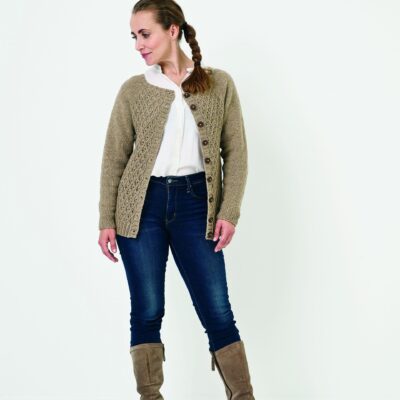 899003 Trøje med mønstret krop Luna by Permin