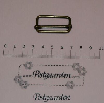 Regulator 21 x 38 mm gl. guld