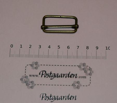 Regulator 21 x 38 mm gl. guld