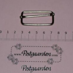 Regulator 23 x 46 mm sølv