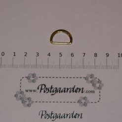 D-ring guld 20 mm