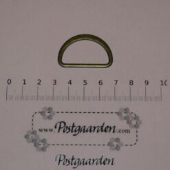 D-ring 37 mm Gl. Guld