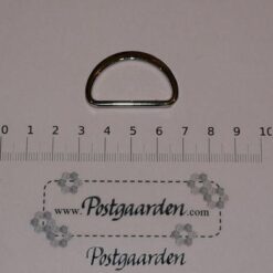 D-ring Sølv 37 mm