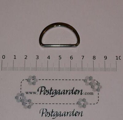 D-ring Sølv 37 mm