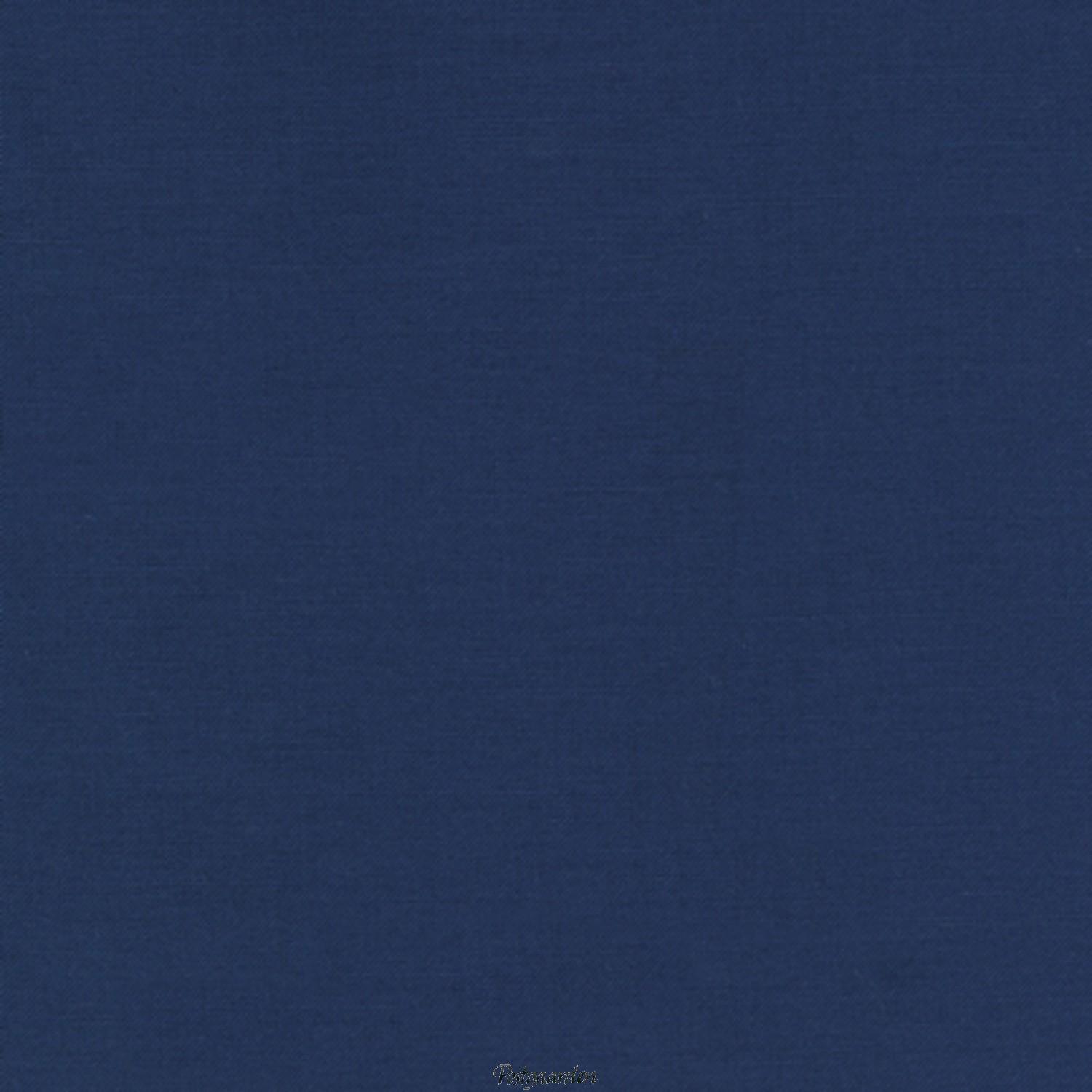 7401 - Mørk mellemblå ensfarvet patchworkstof - KONA Windsor blå