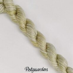 CH36 Golden green broderigarn håndfarvet bomuld - postgaarden.com