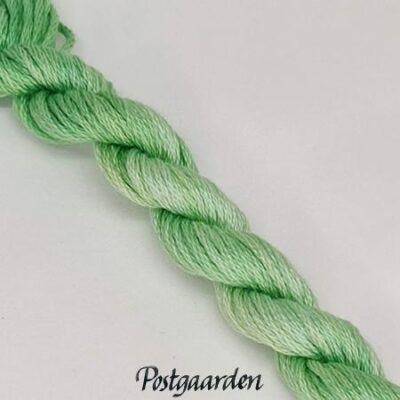 CH47 lime broderigarn håndfarvet bomuld - postgaarden.com