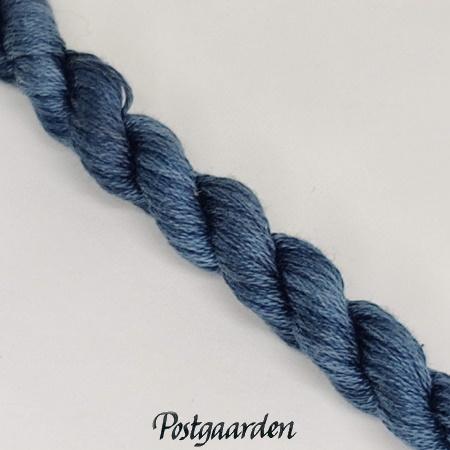 CH75 Slate broderigarn håndfarvet bomuld - postgaarden.com