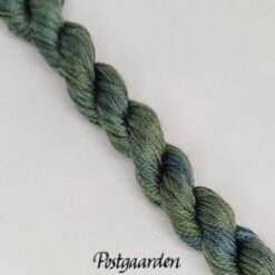 CH97 green olives broderigarn håndfarvet bomuld - postgaarden.com
