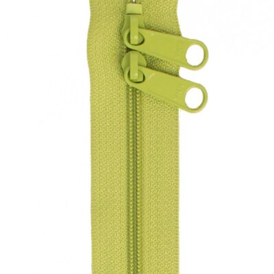 vårgrøn taskelynlås