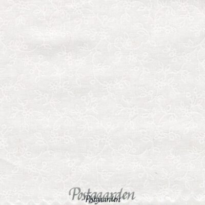 7419 hvid m. hvide grene patchworkstof