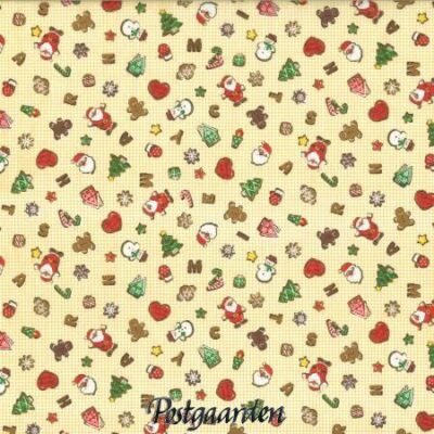 7423 Små Juleting patchwork stof