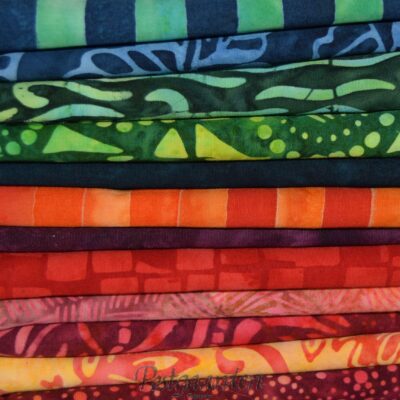 Bali Batik patchworkstoffer 50 x 55 cm