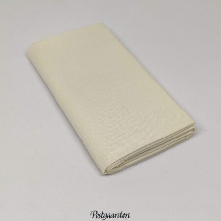 FQ7312 Råhvid ensfarvet patchworkstof - KONA Eggshell