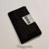 FQ7321 7321 - Sort patchworkstof med grå firkanter fat quarter