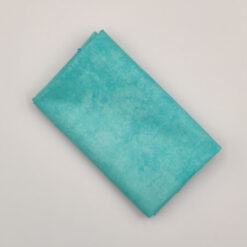 FQ7365 Turkis meleret patchworkstof - postgaarden.com