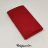 Rød KONA Rich Red ensfarvet patchworkstof