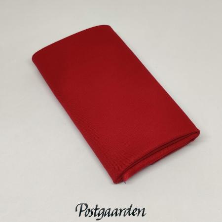 Rød KONA Rich Red ensfarvet patchworkstof
