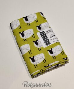 FQ7426 7426 - Grøn patchworkstof med får fat quarter