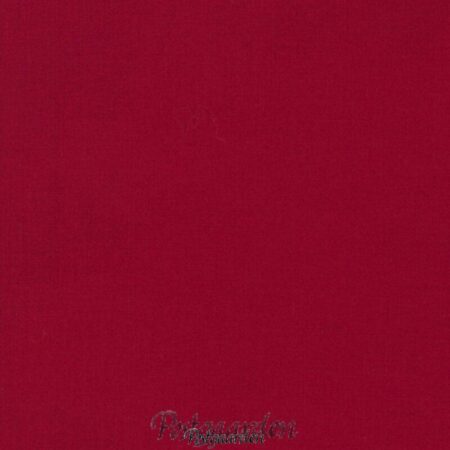 7416 Rød ensfarvet patchworkstof - KONA - RICH RED