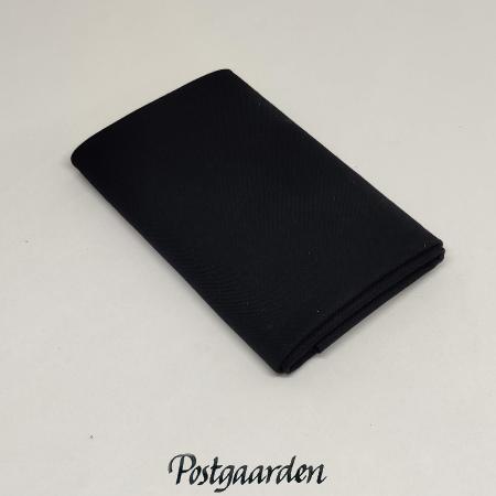 Kona-black FQ7192 ensfarvet patchworkstof - postgaarden.com