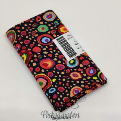 996918 FQ6918 Sort patchworkstof med Juwel Roman Glass